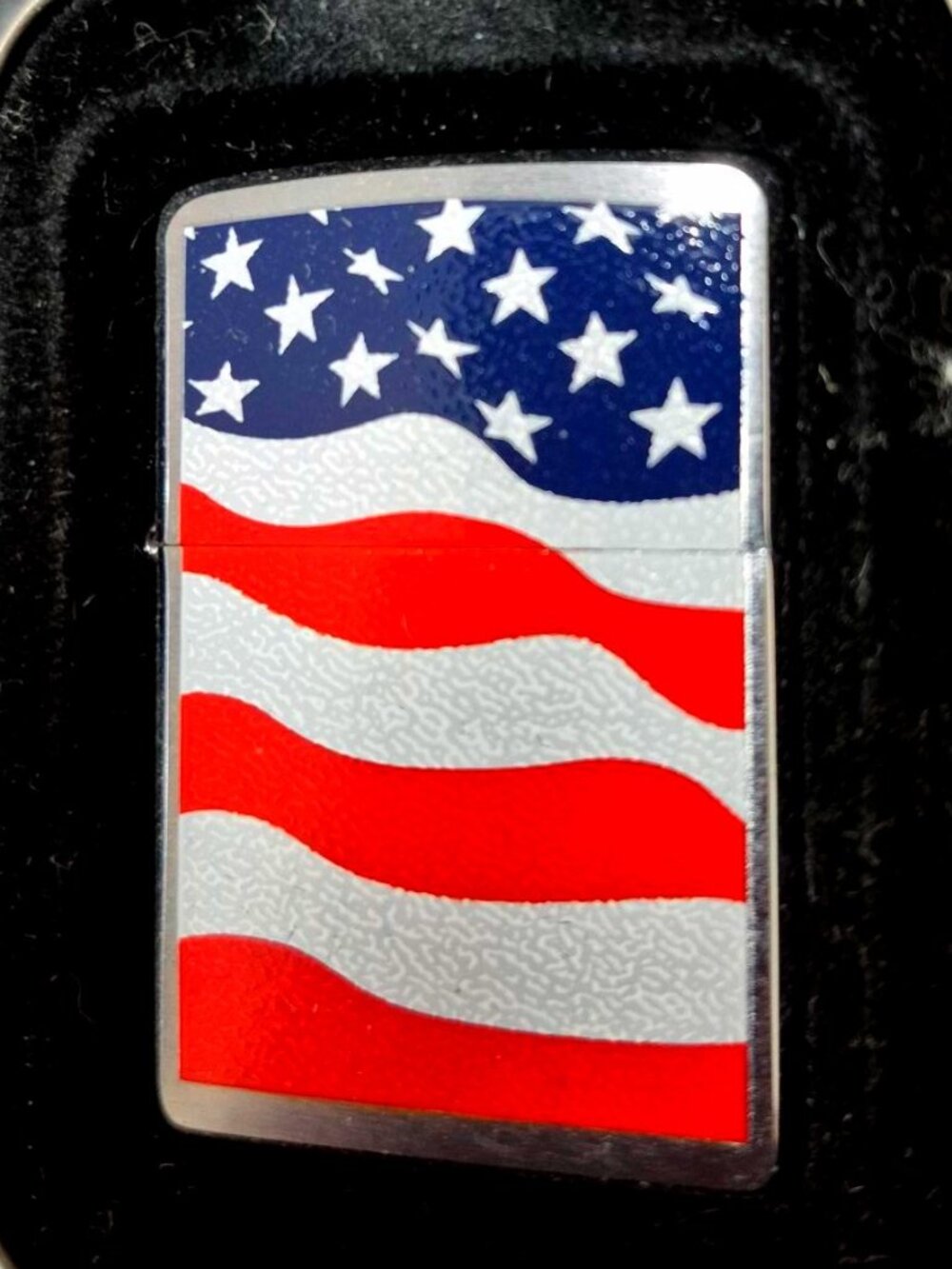 Sharp US Flag Zippo Lighter